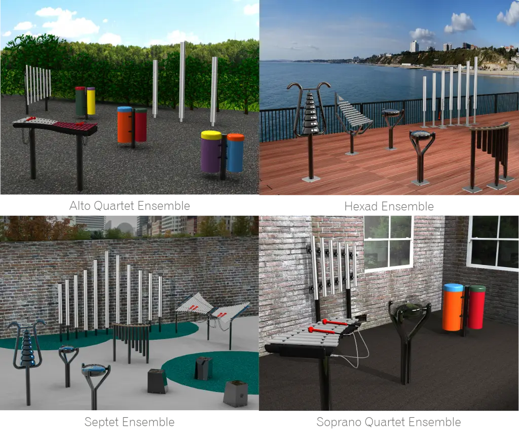 Outdoor Musical Instruments for Commercial Playgrounds- Installation in VA